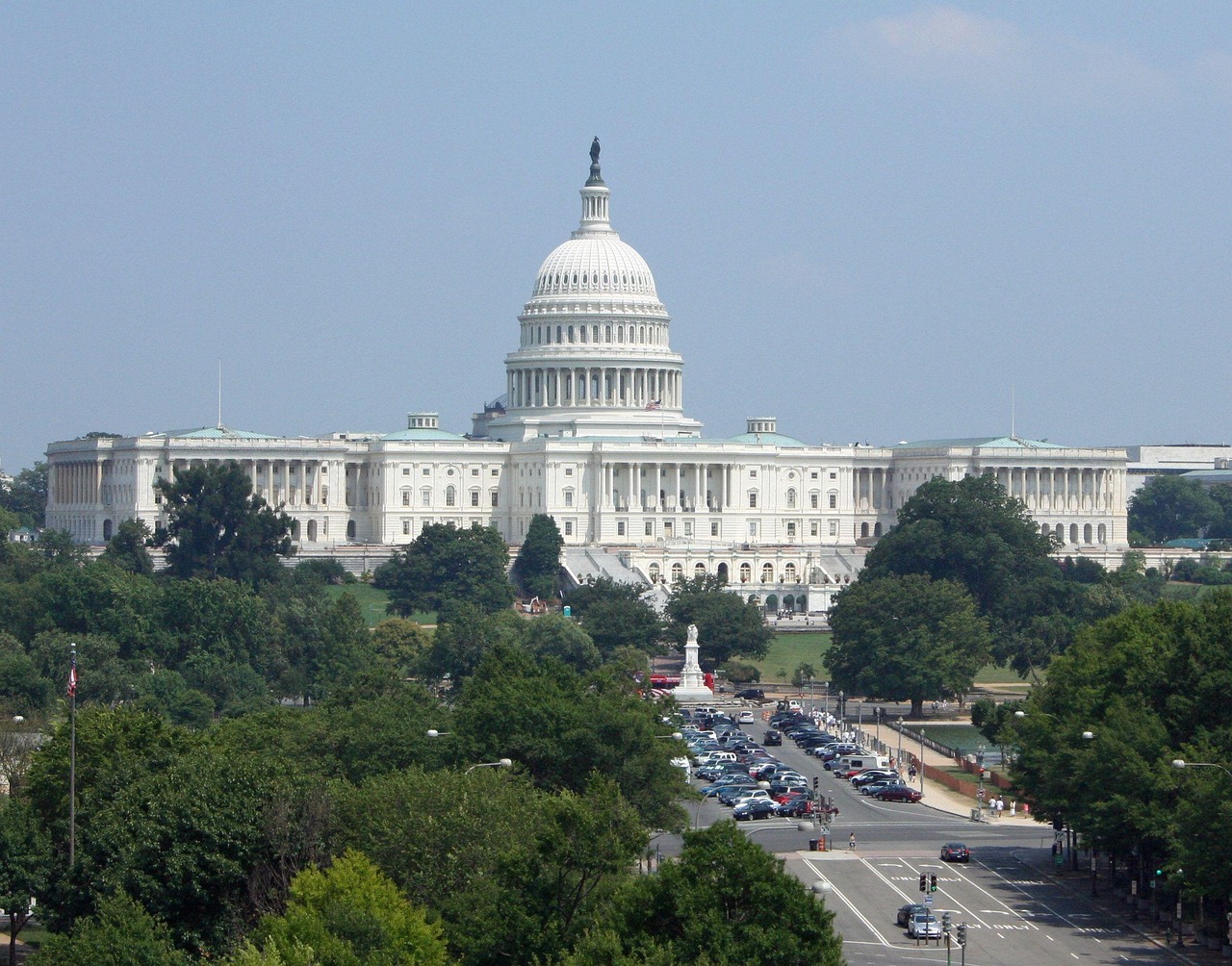 A photo of the United States Capitol building in Washington, DC