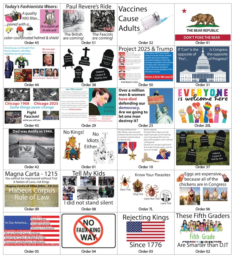 A graphic showing posters available for download.
